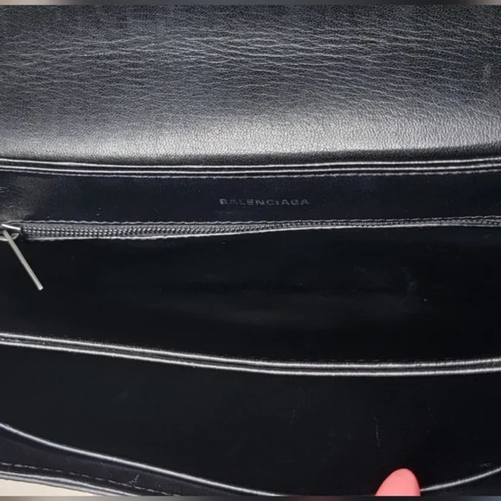BALENCIAGA Medium Triplet In Black Soft Lambskin With Dustbag $2999 - Picture 10 of 11